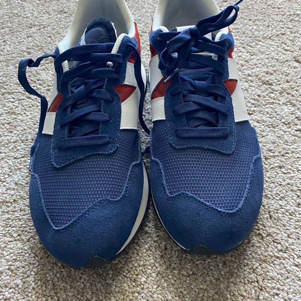 New Balance Blue and White Sneakers